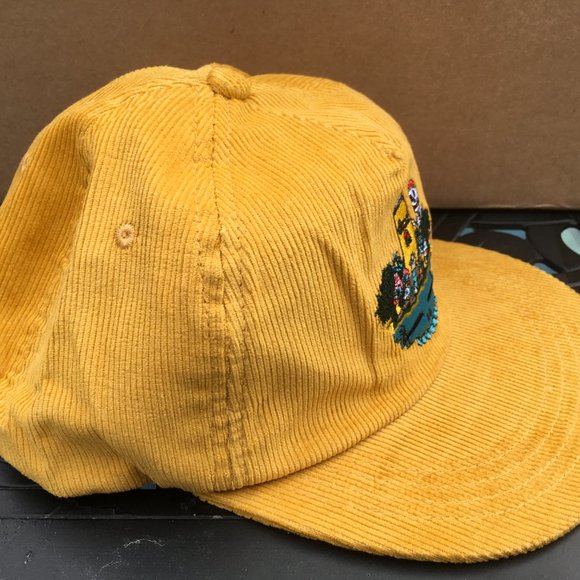 Corduroy Snap Back Hat Grateful Dead Coors Banquet Original Beer Garden Mushroom - Picture 7 of 8
